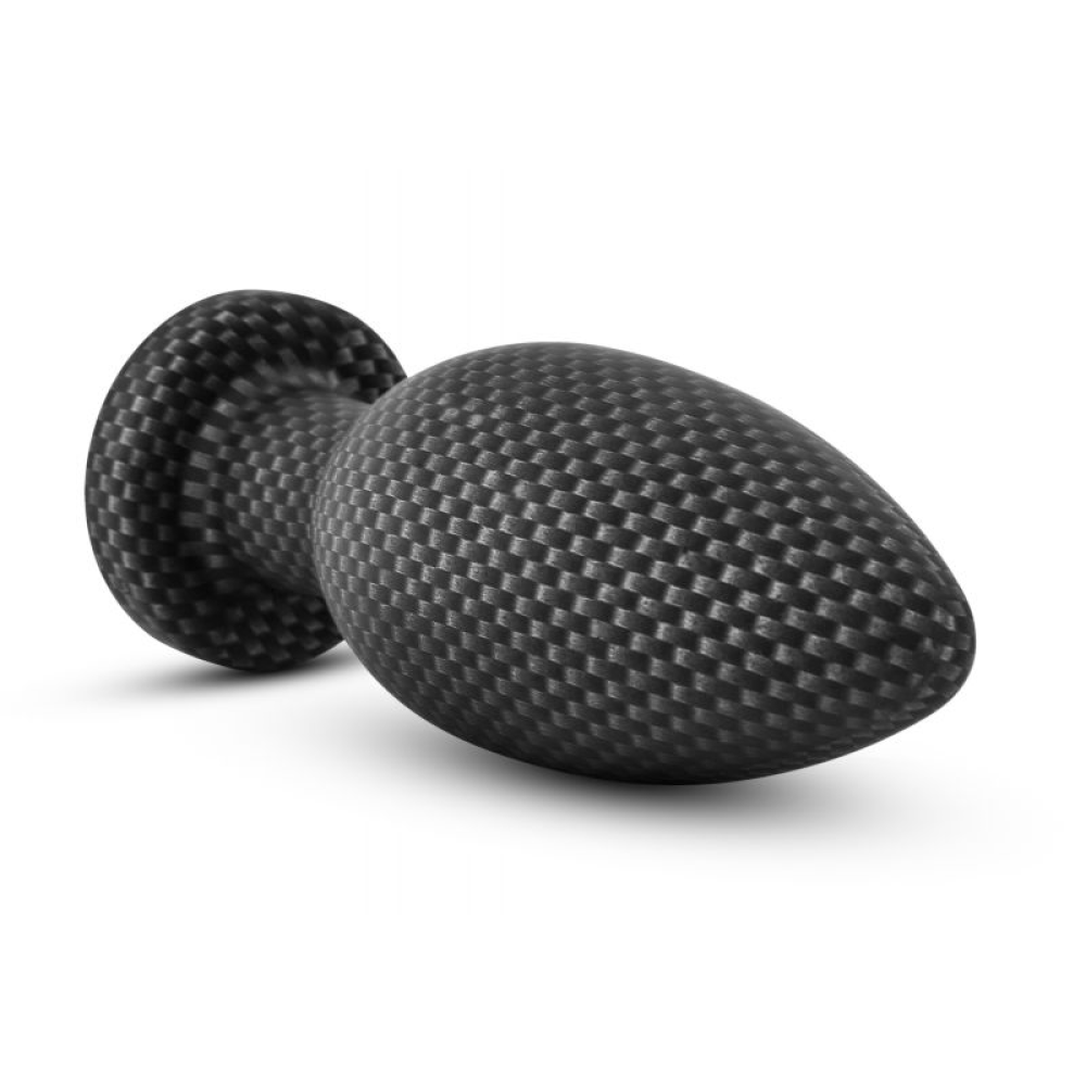Анальная пробка силикон BLUSH SPARK SILICONE PLUG SMALL CARBON FIBER