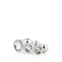 Набор анальных пробок Dream Toys GLEAMING LOVE SILVER PLUG SET