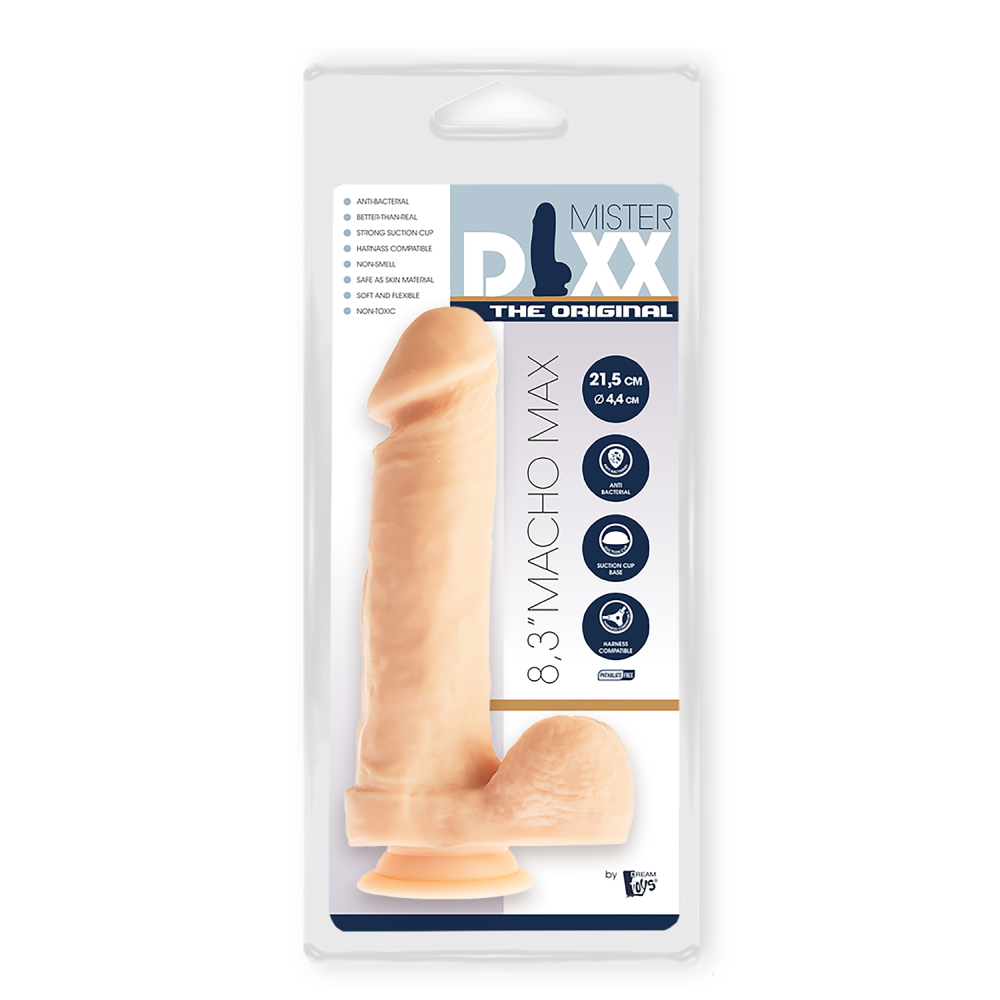 Гибкий фаллоимитатор MR. DIXX MACHO MAX 8.3INCH DILDO