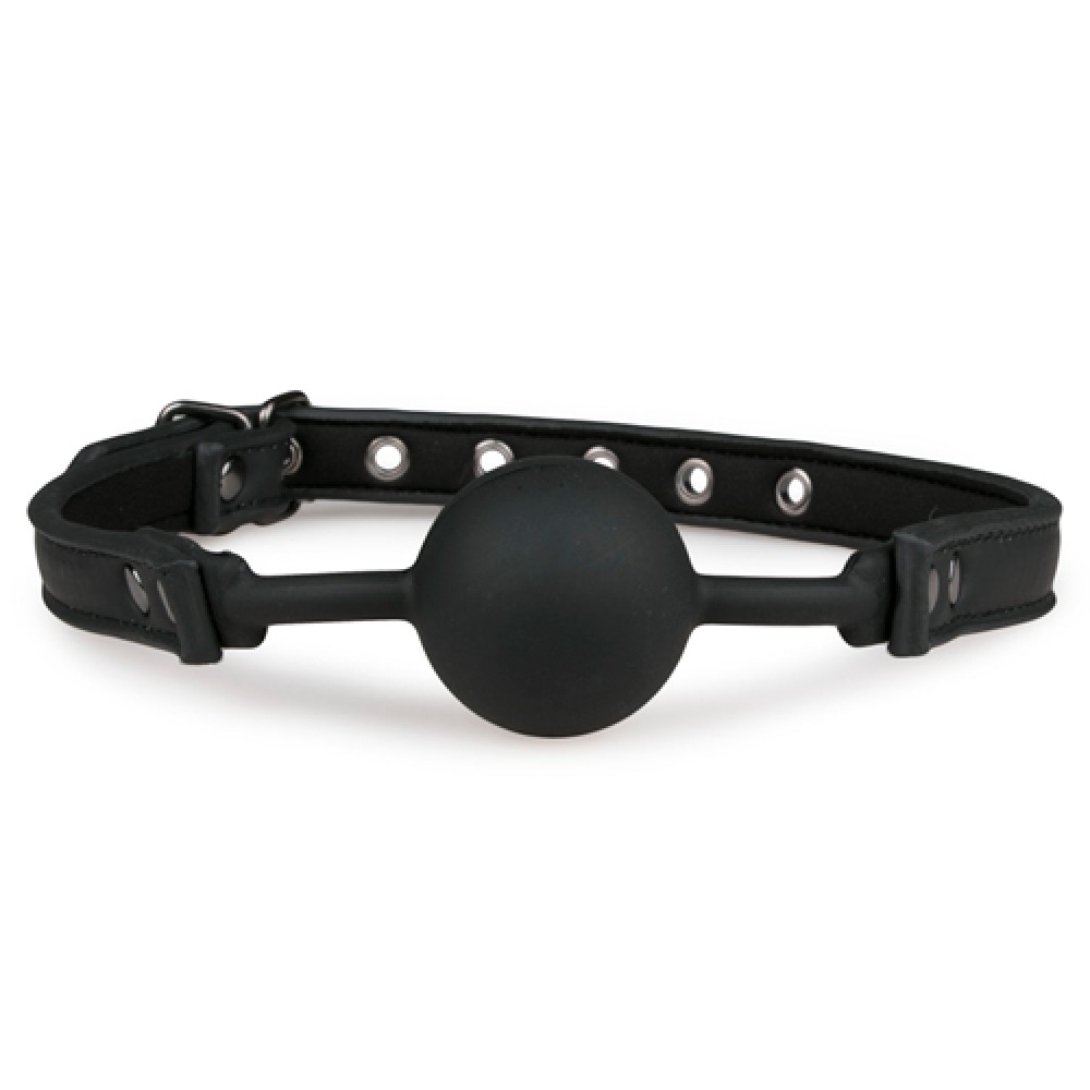 Кляп Ball Gag With Silicone Ball EASYTOYS