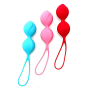 Вагинальные шарики Satisfyer V Balls (3 пары), диаметр 3,4см, масса 79-114-150г, монолитные