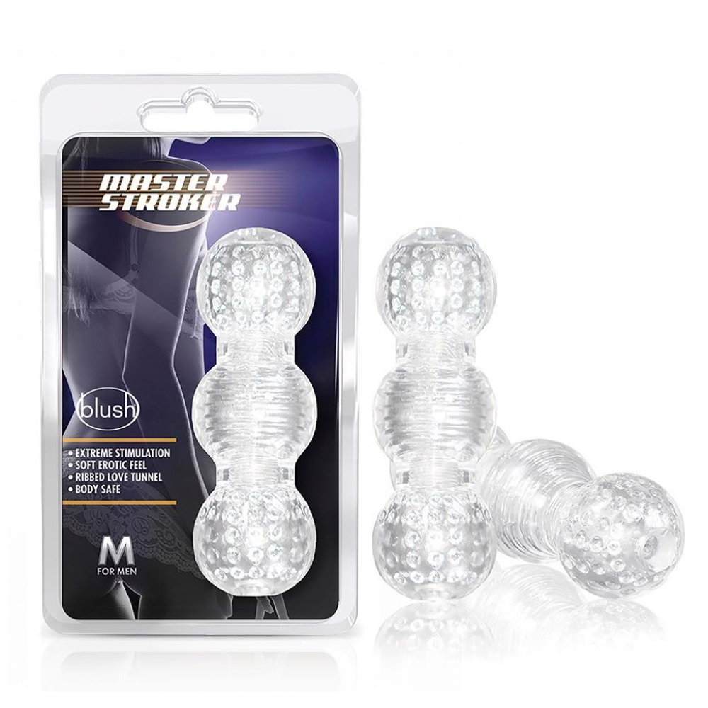 МАСТУРБАТОР M FOR MEN MASTER STROKER CLEAR