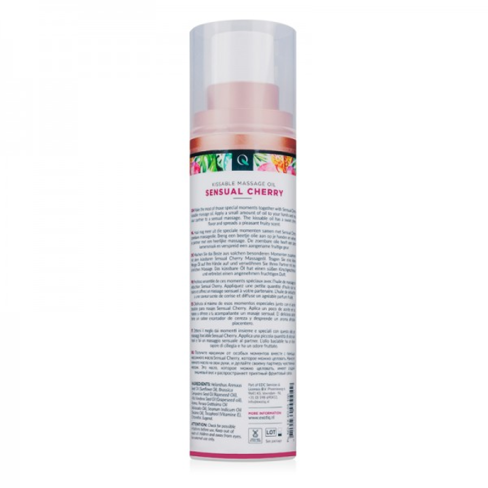 Массажное масло Exotiq Massage Oil Sensual Cherry 100 мл