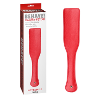 Шлепалка Chisa Behave! Hot Paddle, красная