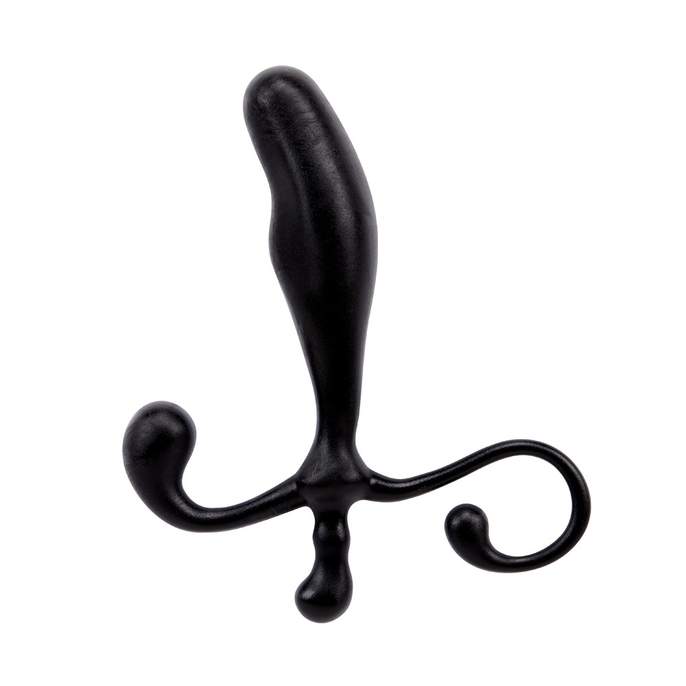 Массажер простаты Chisa GK Power Party Hat Cock Ring с фигурной ручкой, черный
