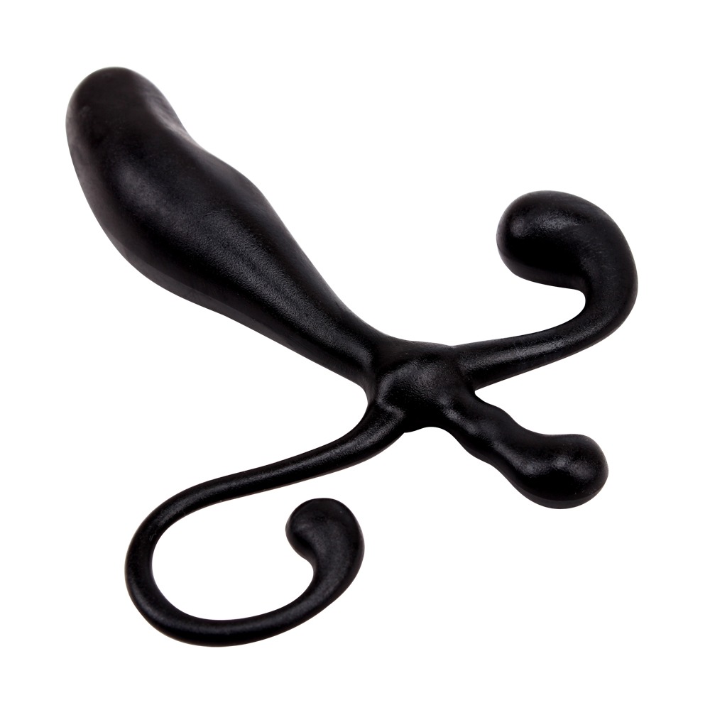 Массажер простаты Chisa GK Power Party Hat Cock Ring с фигурной ручкой, черный