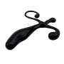 Массажер простаты Chisa GK Power Party Hat Cock Ring с фигурной ручкой, черный