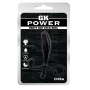 Массажер простаты Chisa GK Power Party Hat Cock Ring с фигурной ручкой, черный