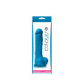 Фаллоимитатор силикон NS Novelties COLOURS PLEASURES 7'' DILDO BLUE