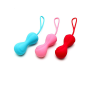 Вагинальные шарики Satisfyer Power Balls (3 пары), диаметр 3,4см, масса 60-76-92г, с шариком внутри