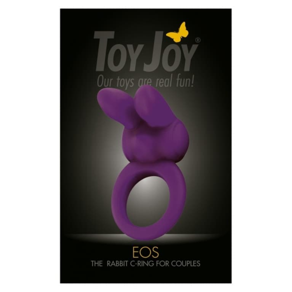 Эрекционное вибро кольцо Eos the Rabbit C-Ring