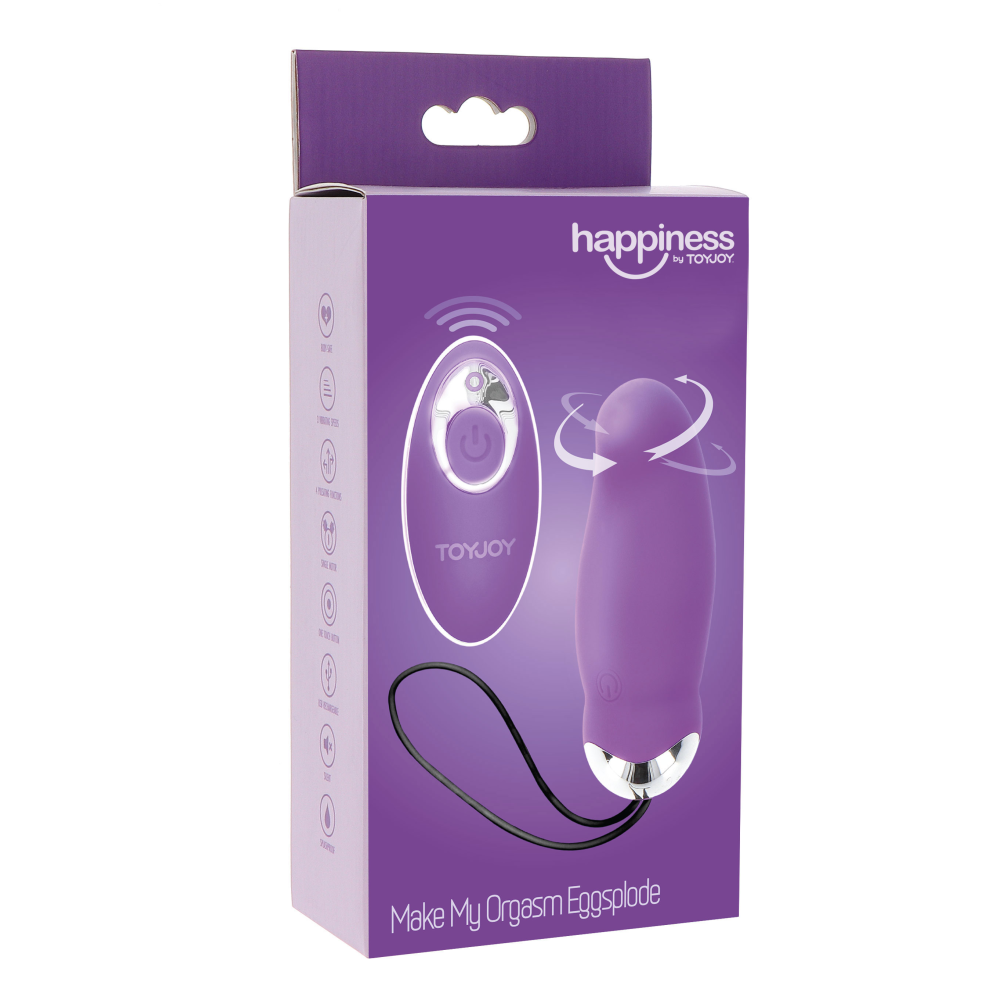 Виброяйцо с ротацией TOY JOY 8.9х3.1 см.