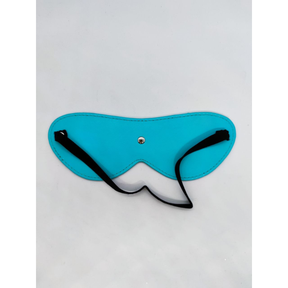 Маска на глаза с заклепками DS Fetish Blindfold blue