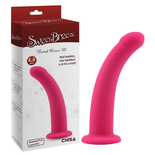 Насадка для страпона нереалистичная Chisa Sweet Breeze, розовая