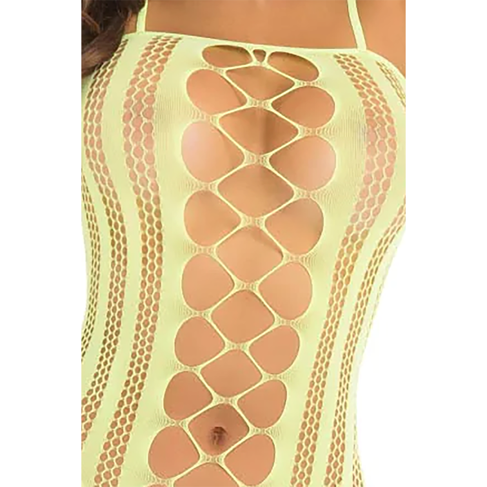 Комбинезон FAKE NEWS BODYSTOCKING YELLOW, OS
