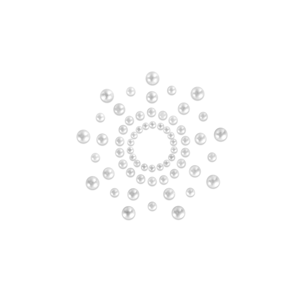 Пэстис из кристаллов Bijoux Indiscrets - Mimi Pearl, украшение на грудь