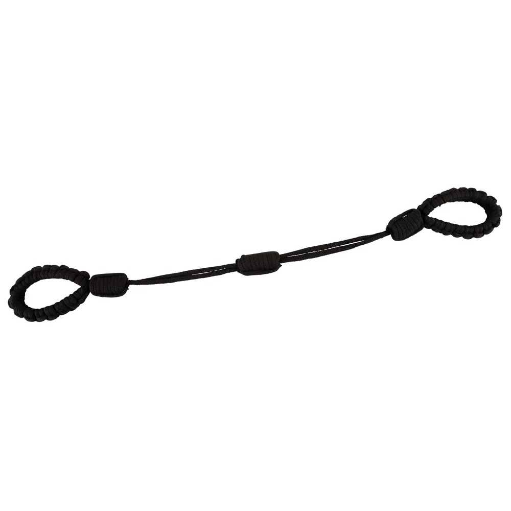 Наручники из бондажной веревки Bad Kitty Handcuffs 1, черный