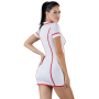 Платье медсестры сексуальное Cottelli Colection Nurse Dress, M, белое