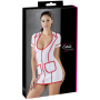 Платье медсестры сексуальное Cottelli Colection Nurse Dress, M, белое