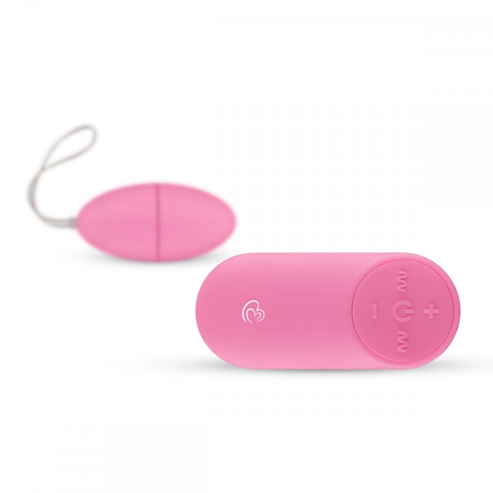 Виброяйцо с пультом Easytoys Remote Control Vibrating Egg, розовое