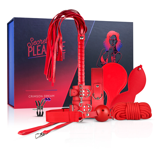 LBX401 Набор БДСМ Secret pleasure Chest Crimson Dream красный
