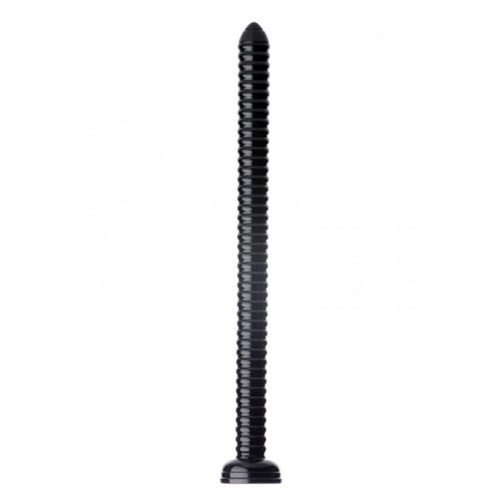 Анальный плаг для фистинга Ribbed Anal Snake 48,2 см