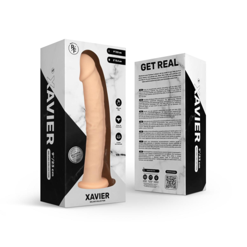 Фаллоимитатор реалистичный, на присоске, Real Fantasy Deluxe - Xavier, 23 см