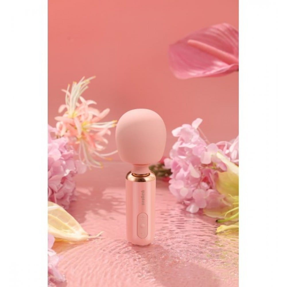Вибратор-микрофон Qingnan 5 Powerful Mini Wand Massager, розовый