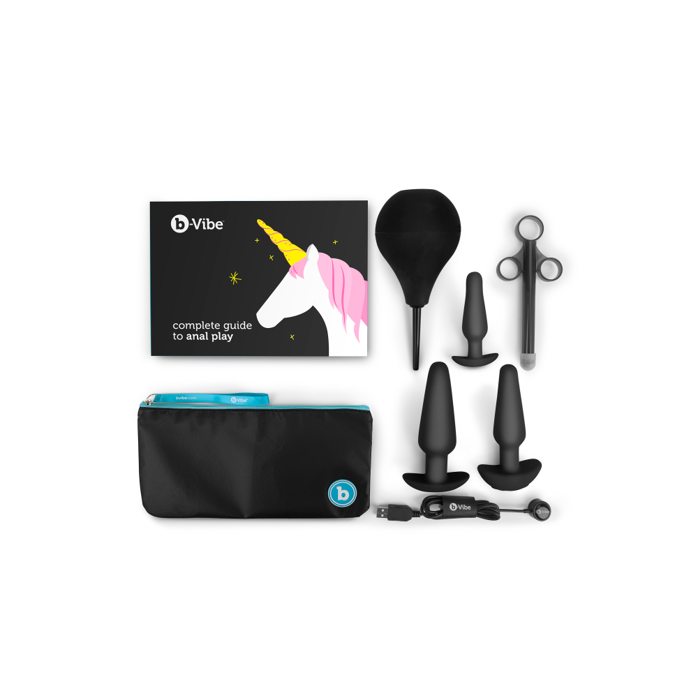 Набор анальных игрушек anal training kit & education B-Vibe, 7 предметов