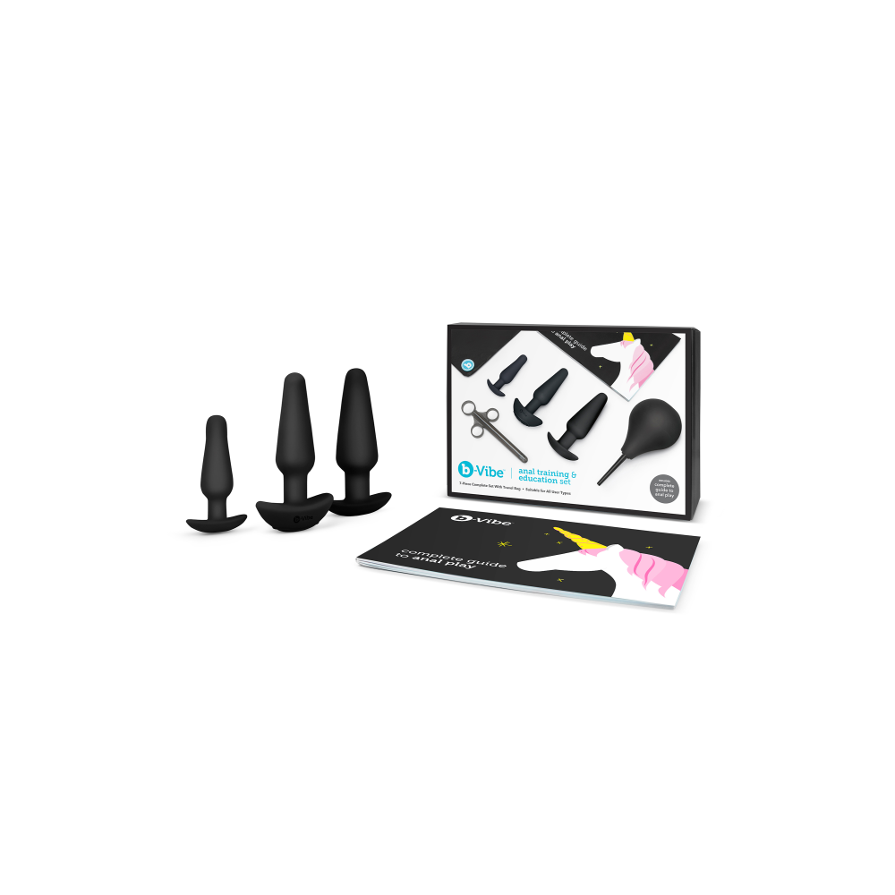 Набор анальных игрушек anal training kit & education B-Vibe, 7 предметов
