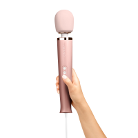 Вибратор микрофон Le Wand POWERFUL PLUGIN, розовое золото