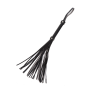 Плеть-флоггер Taboom Large Whip черная, 45 см