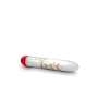 Вибратор Дамский пальчик Blush Love, бело-красный, 14.5 х 2.5 см