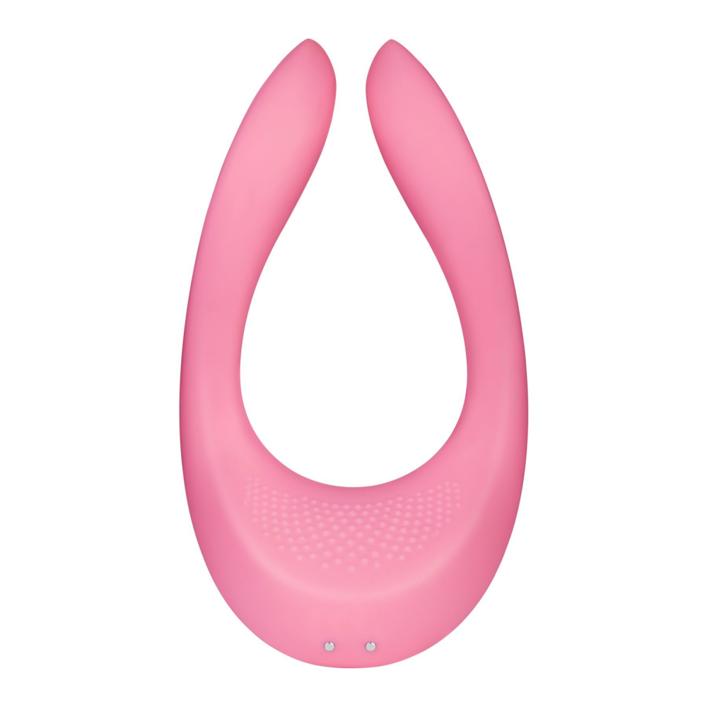 Вибратор для пар Satisfyer Endless Joy Pink, 3 независимых мотора, многофункциональный