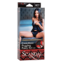 Страпон на трусиках с кружевом California Exotics Scandal, черный, S/M