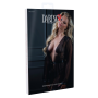 Кимоно прозрачное с поясом и стрингами Daring Intimates, черный, S/M