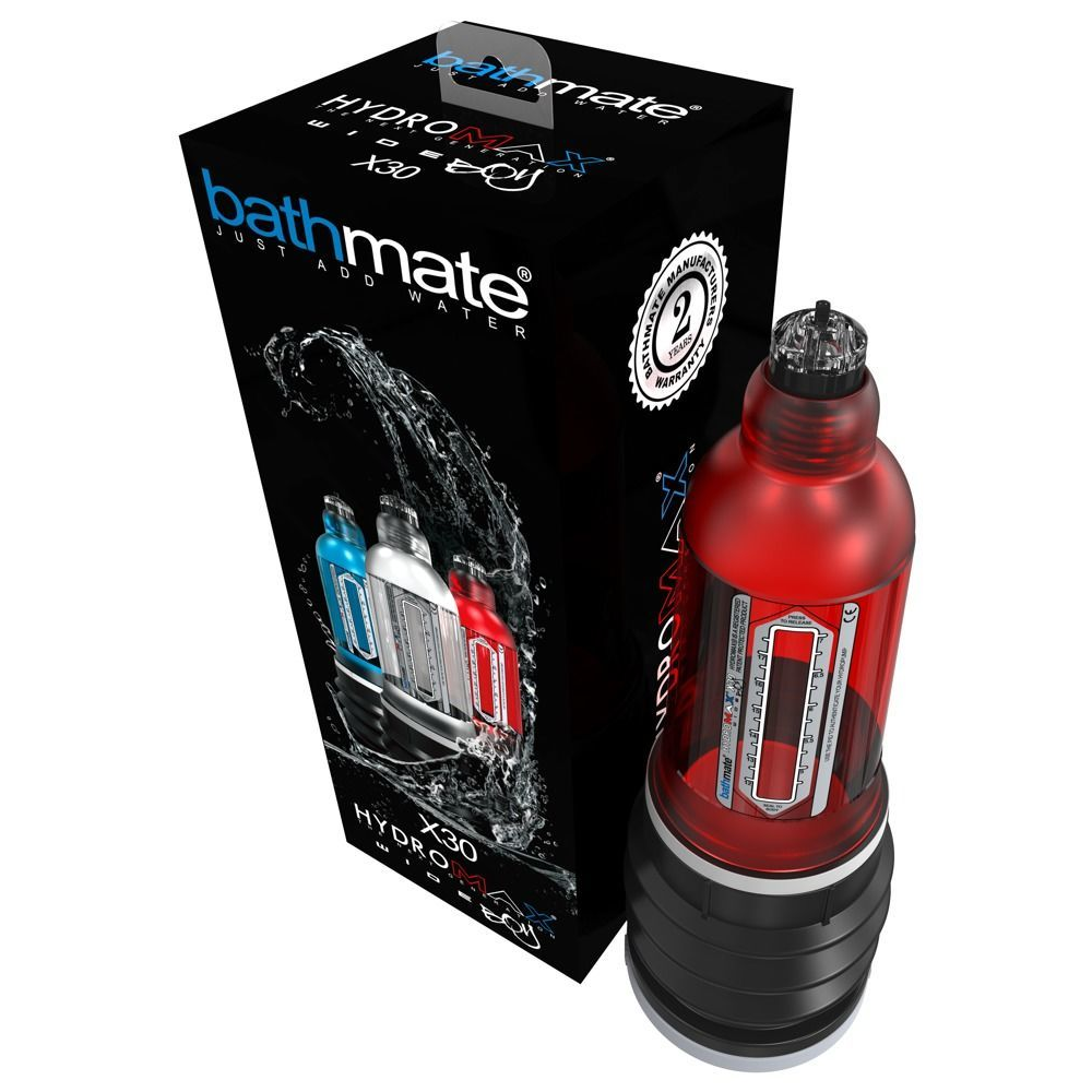 Гидропомпа Bathmate Hydromax 7 WideBoy Red (X30) для члена длиной от 12,5 до 18см, диаметр до 5,5см
