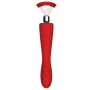 Двойной вибратор с 2 вакуумными насадками Dream Toys RED REVOLUTION GEORGIA