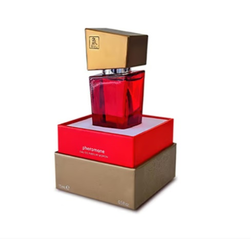 Духи с феромонами женские SHIATSU Pheromone Fragrance women red 15 ml