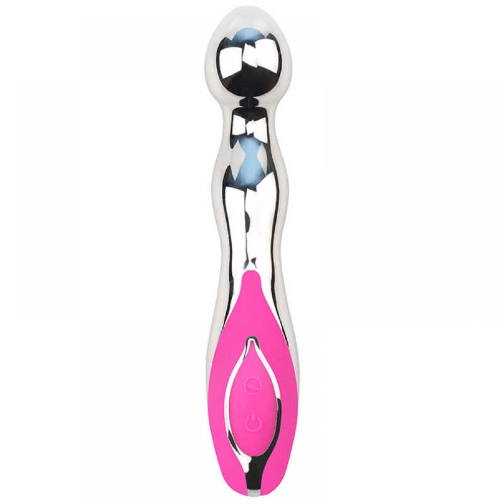 Вибромассажер для точки G CHISA DiDi Magic G Wand с подсветкой, розовый