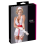 Сексуальный костюм медсестры Cottelli Collection Nurse 2 предмета, белый, S