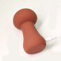 Вибратор для клитора в форме грибочка Sweet Em Velvet Lure Коричневый