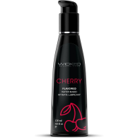 Лубрикант на водной основе с ароматом и вкусом вишни WICKED CHERRY 60 ML