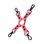 Перекрестная система фиксации Taboom Glow In the Dark Hogtie светящаяся в темноте, розовая