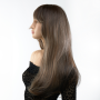 Парик длинный с челкой Fetish Hair, русый с эффектом мелирования, 60 см