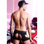 Мужской костюм полицейского для ролевых игр Sunspice 3 предмета, черный, One Size