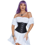 Корсет Star Night Corset с крючками и шнуровкой, черный, M (без коробки)