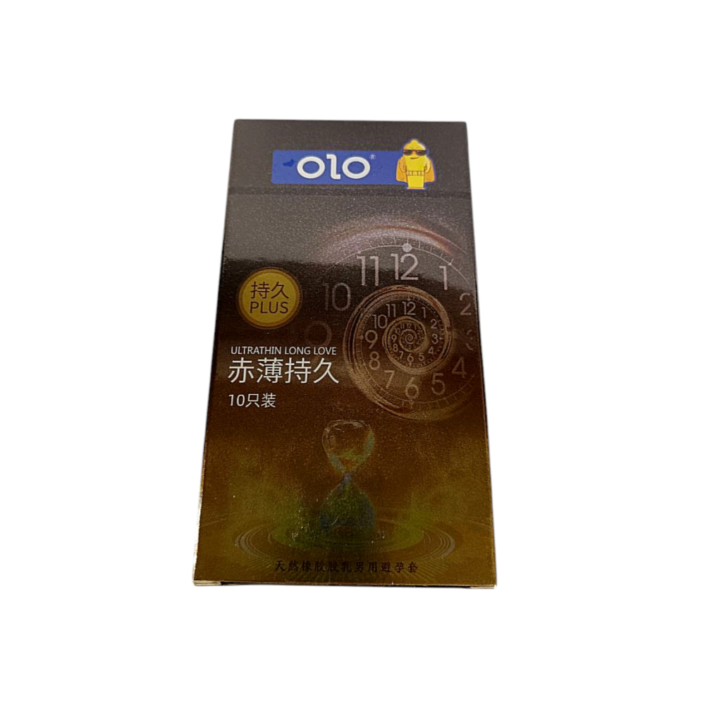 Презервативы OLO Nine Dragon (1 шт. презерватив с шипом и 1 шт. ультра тонкий презерватив)