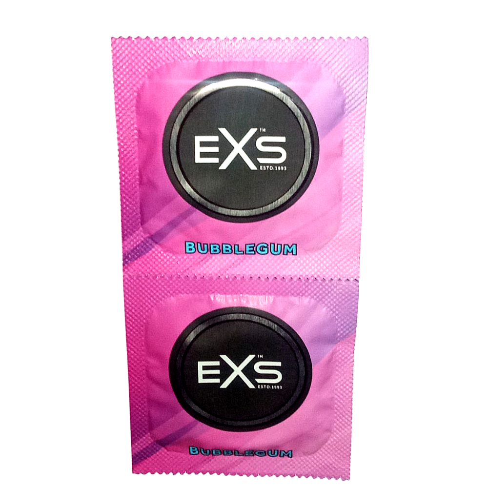 Презерватив EXS Flavoured Bubblegum со вкусом жевательной резинки (цена за 10 шт.)