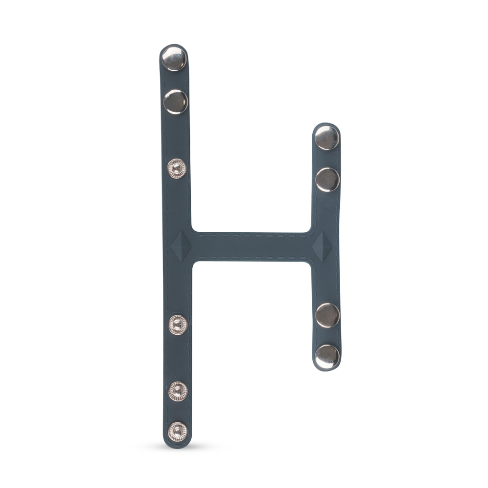 Эрекционное кольцо Boners T-shape Ball Splitter, серое